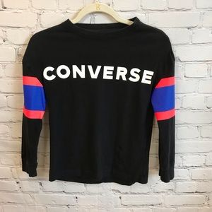 Kids Long Sleeve Colorblock Converse T-shirt size Small (8-10 years)
